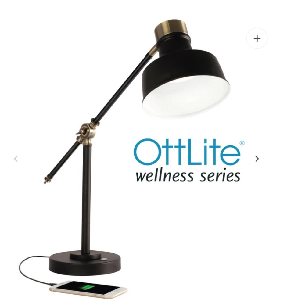 NIB OttLite Balance LED Desk Lamp
